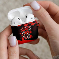 Six Seven Bruh Heart AirPods Case 67 Meme Cool Valentine’s Day Character Dabbing