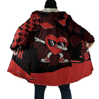 Six Seven Bruh Heart Cloak 67 Meme Cool Valentine’s Day Character Dabbing