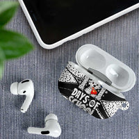 101 Days of School Dalmatian AirPods Case 100th Days Teacher Girl Boy - Spotted Mono Spiral