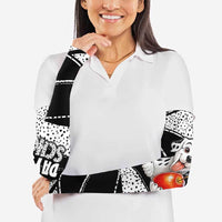 101 Days of School Dalmatian Arm Sleeves 100th Days Teacher Girl Boy - Spotted Mono Spiral