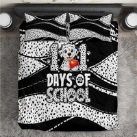 101 Days of School Dalmatian Bedding Set 100th Days Teacher Girl Boy - Spotted Mono Spiral
