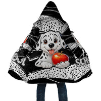 101 Days of School Dalmatian Cloak 100th Days Teacher Girl Boy - Spotted Mono Spiral