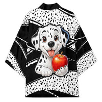 101 Days of School Dalmatian Kimono 100th Days Teacher Girl Boy - Spotted Mono Spiral