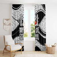 101 Days of School Dalmatian Window Curtain 100th Days Teacher Girl Boy - Spotted Mono Spiral