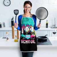 100 Days of School Baseball Apron with Sweet Melting Drip Pattern