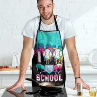 100 Days of School Baseball Apron with Sweet Melting Drip Pattern