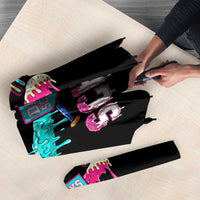 100 Days of School Baseball Umbrella with Sweet Melting Drip Pattern