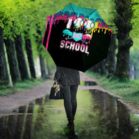 100 Days of School Baseball Umbrella with Sweet Melting Drip Pattern