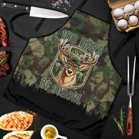 Deer 100 Days of School Apron Camo Deer Adventure Forest
