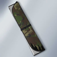 Deer 100 Days of School Auto Sun Shade Camo Deer Adventure Forest