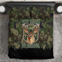 Deer 100 Days of School Bedding Set Camo Deer Adventure Forest