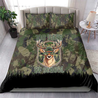 Deer 100 Days of School Bedding Set Camo Deer Adventure Forest