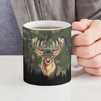 Deer 100 Days of School Ceramic Mug Camo Deer Adventure Forest