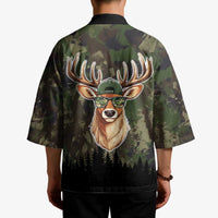 Deer 100 Days of School Kimono Camo Deer Adventure Forest