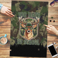 Deer 100 Days of School Puzzle Camo Deer Adventure Forest