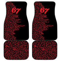 Valentine’s Day 67 Meme Six Seven Car Mats Gen Alpha Conversation Hearts