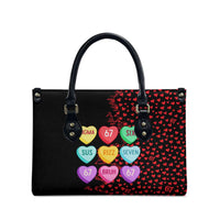 Valentine’s Day 67 Meme Six Seven Leather Bag Gen Alpha Conversation Hearts