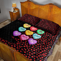 Valentine’s Day 67 Meme Six Seven Quilt Bed Set Gen Alpha Conversation Hearts
