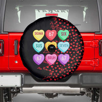 Valentine’s Day 67 Meme Six Seven Spare Tire Cover Gen Alpha Conversation Hearts