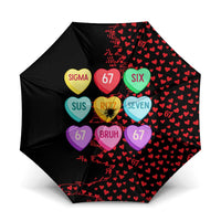 Valentine’s Day 67 Meme Six Seven Umbrella Gen Alpha Conversation Hearts