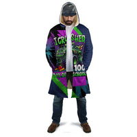 I Crushed 100 Days of School Monster Truck Cloak 100th Day Boys - Retro Radiant Pattern
