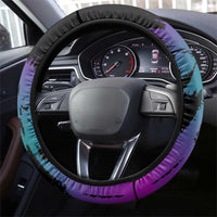 I Crushed 100 Days of School Monster Truck Steering Wheel Cover 100th Day Boys - Retro Radiant Pattern
