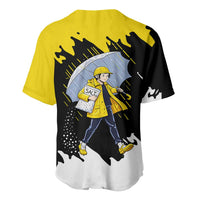 Be Salty Melt Ice Baseball Jersey with Bold Splash Pattern
