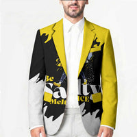 Be Salty Melt Ice Blazer with Bold Splash Pattern