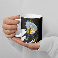 Be Salty Melt Ice Ceramic Mug with Bold Splash Pattern