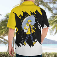 Be Salty Melt Ice Hawaiian Shirt with Bold Splash Pattern