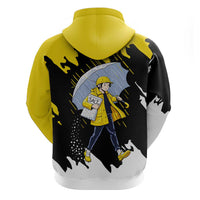 Be Salty Melt Ice Hoodie with Bold Splash Pattern