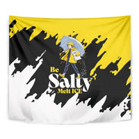 Be Salty Melt Ice Tapestry with Bold Splash Pattern