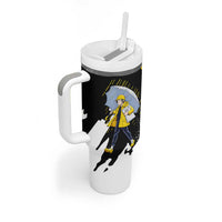 Be Salty Melt Ice Tumbler With Handle with Bold Splash Pattern
