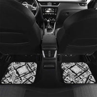 Same Shit Different Costume Car Mats Monochrome Gritty Texture