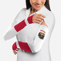 Denmark Kongeriget Heritage Arm Sleeves Vintage Viking Ship And Nyhavn Scenic Illustration