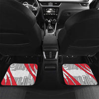 Singapore National Crest Car Mats with City Skyline and Lion Design