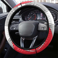 Singapore National Crest Steering Wheel Cover with City Skyline and Lion Design