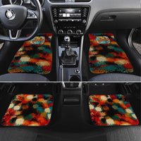 Singapore Merlion Car Mats with Graffiti Art Style and National Flag