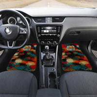 Singapore Merlion Car Mats with Graffiti Art Style and National Flag