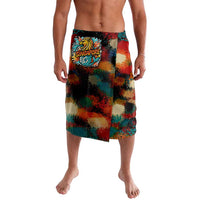 Singapore Merlion Lavalava with Graffiti Art Style and National Flag