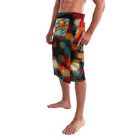 Singapore Merlion Lavalava with Graffiti Art Style and National Flag