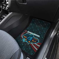 Singapore Car Mats with National Icons and Majulah Singapura Script