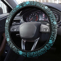 Singapore Steering Wheel Cover with National Icons and Majulah Singapura Script