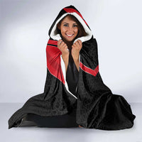 Yemen Eagle Emblem Hooded Blanket with National Flag and Map Design