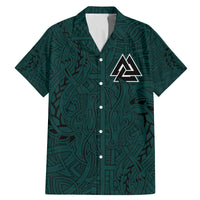 Viking Family Matching Mermaid Dress and Hawaiian Shirt Ravens - Hugin And Munin - Wonder Print Shop