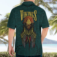 Viking Hawaiian Shirt Ravens - Hugin And Munin - Wonder Print Shop