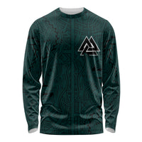 Viking Long Sleeve Shirt Ravens - Hugin And Munin - Wonder Print Shop