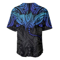 Polynesian Ray Pattern Baseball Jersey - Wonder Print Shop