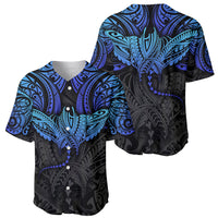 Polynesian Ray Pattern Baseball Jersey - Wonder Print Shop