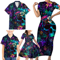 This Beauty Is a Beast Family Matching Short Sleeve Bodycon Dress and Hawaiian Shirt - Wonder Print Shop
